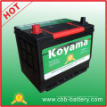 Batterie automatique 55D26r-Mf de voiture de la batterie 60ah 12V de calcium de SMF